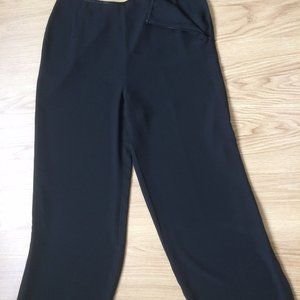 - Marks & Spenser black trouse UK size 16 USA14 Med 100% polyester & lining NEW